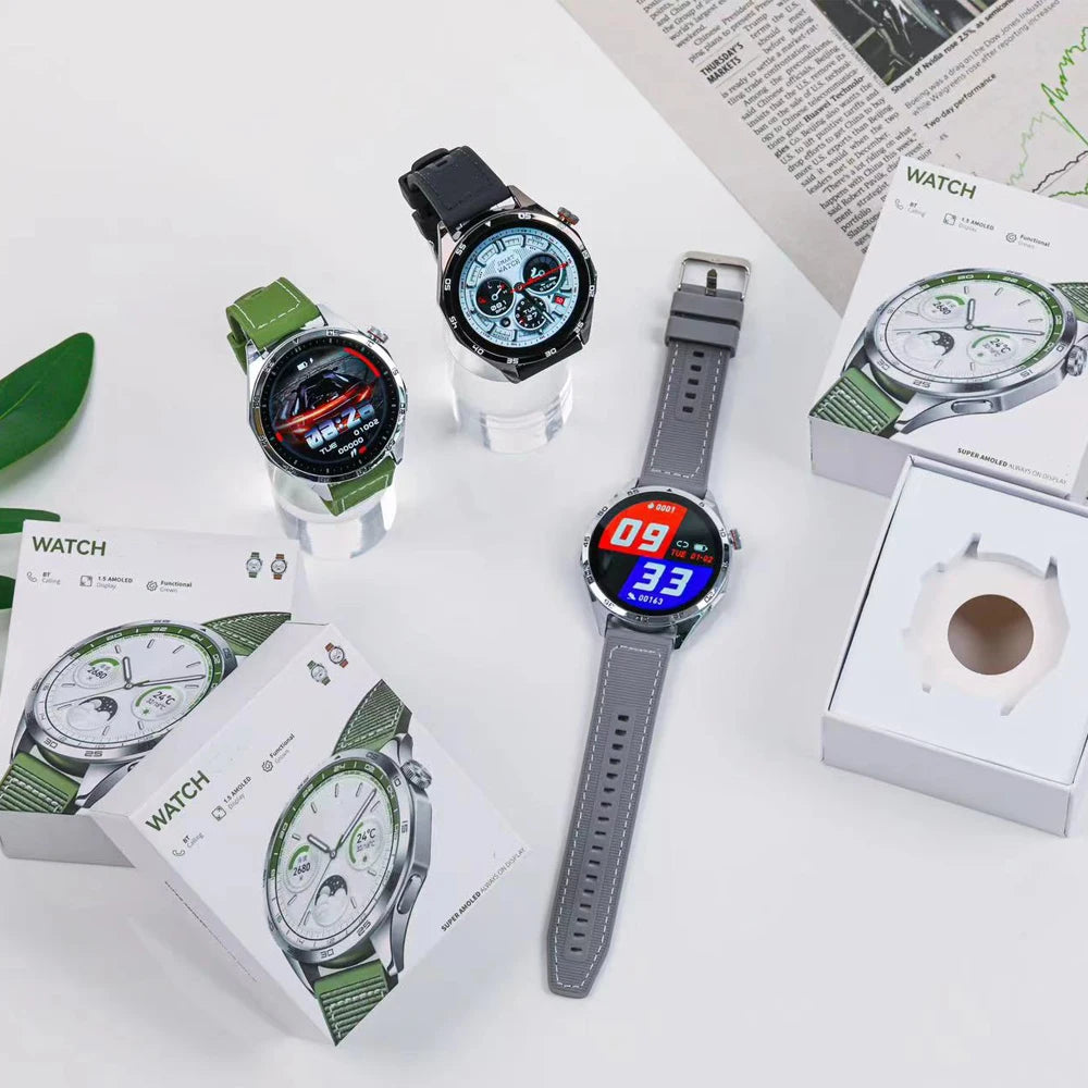 New Original  WATCH 4 Men Women Smartwatch Sleep Heart Rate Health Monitoring Fitness Sports Bracelet for Android IOS