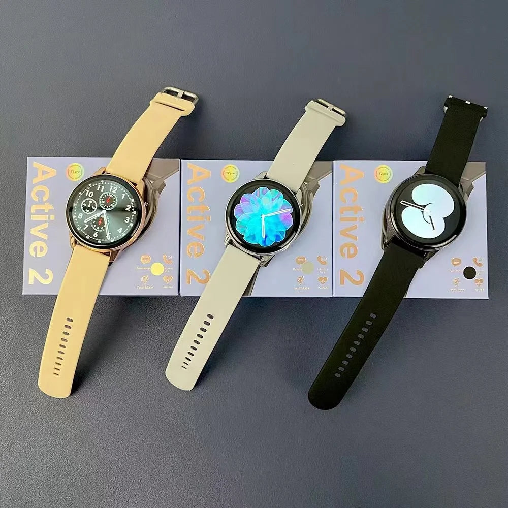 T2 Pro Custom Dial Digital Watches Sports Wrist Smartwatch Android Exercise Heart Rate Men and Women Smart Watch