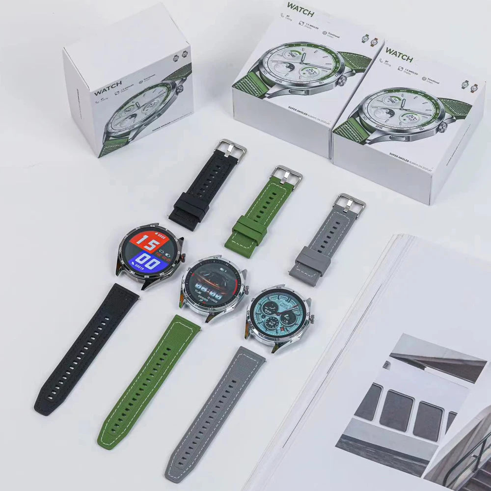New Original  WATCH 4 Men Women Smartwatch Sleep Heart Rate Health Monitoring Fitness Sports Bracelet for Android IOS