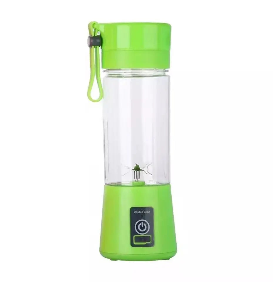 2024 Personal Electric Mini Ice Bottle Blender Home Usb 6 Blades Juicer Cup Machine Portable Fruit Juice Blenders Plastic