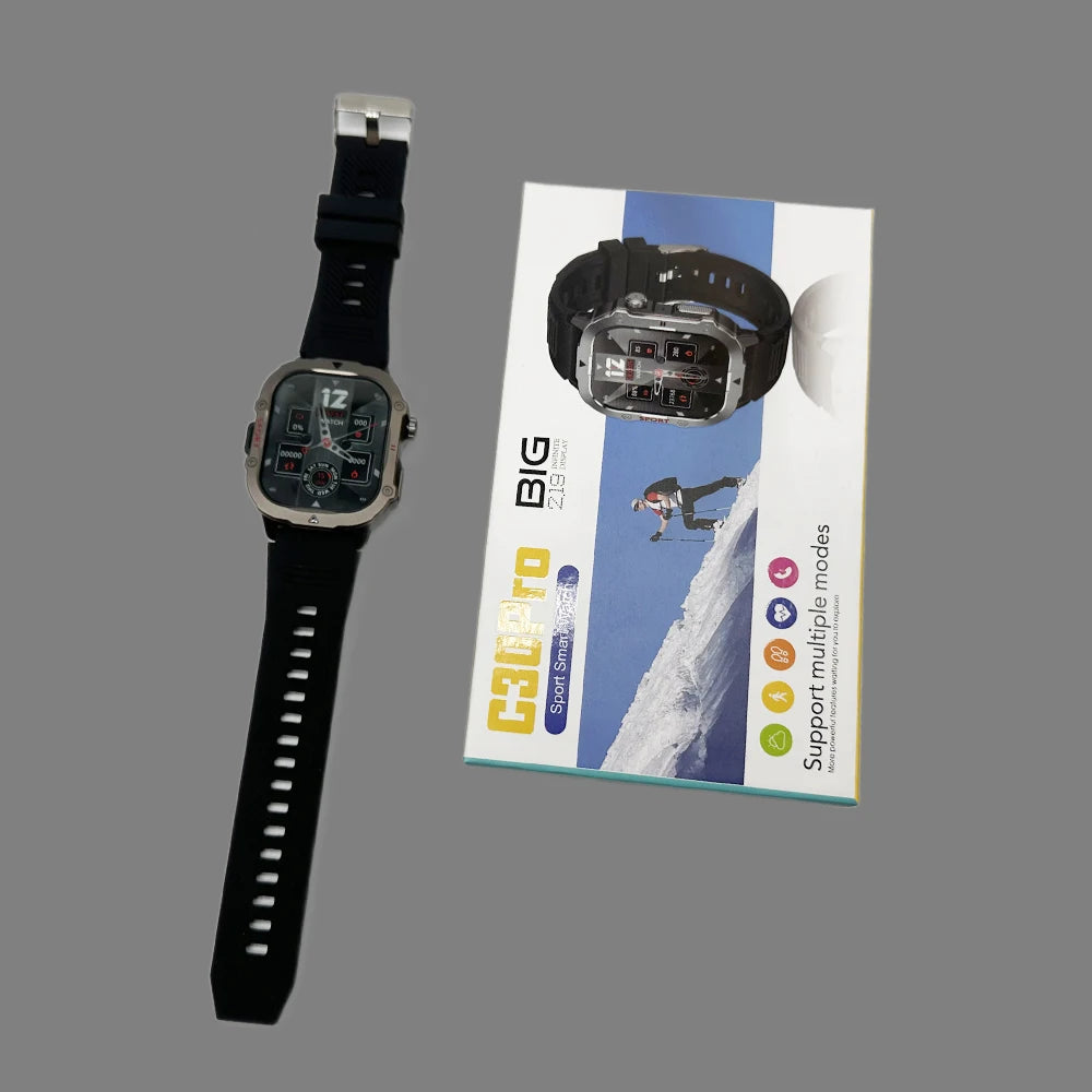 2024 Smartwatch C30 Pro Relojes Bt Call Custom Dial Big Screen Sports Message Push Smart Reminder C20 Pro Smartwatch
