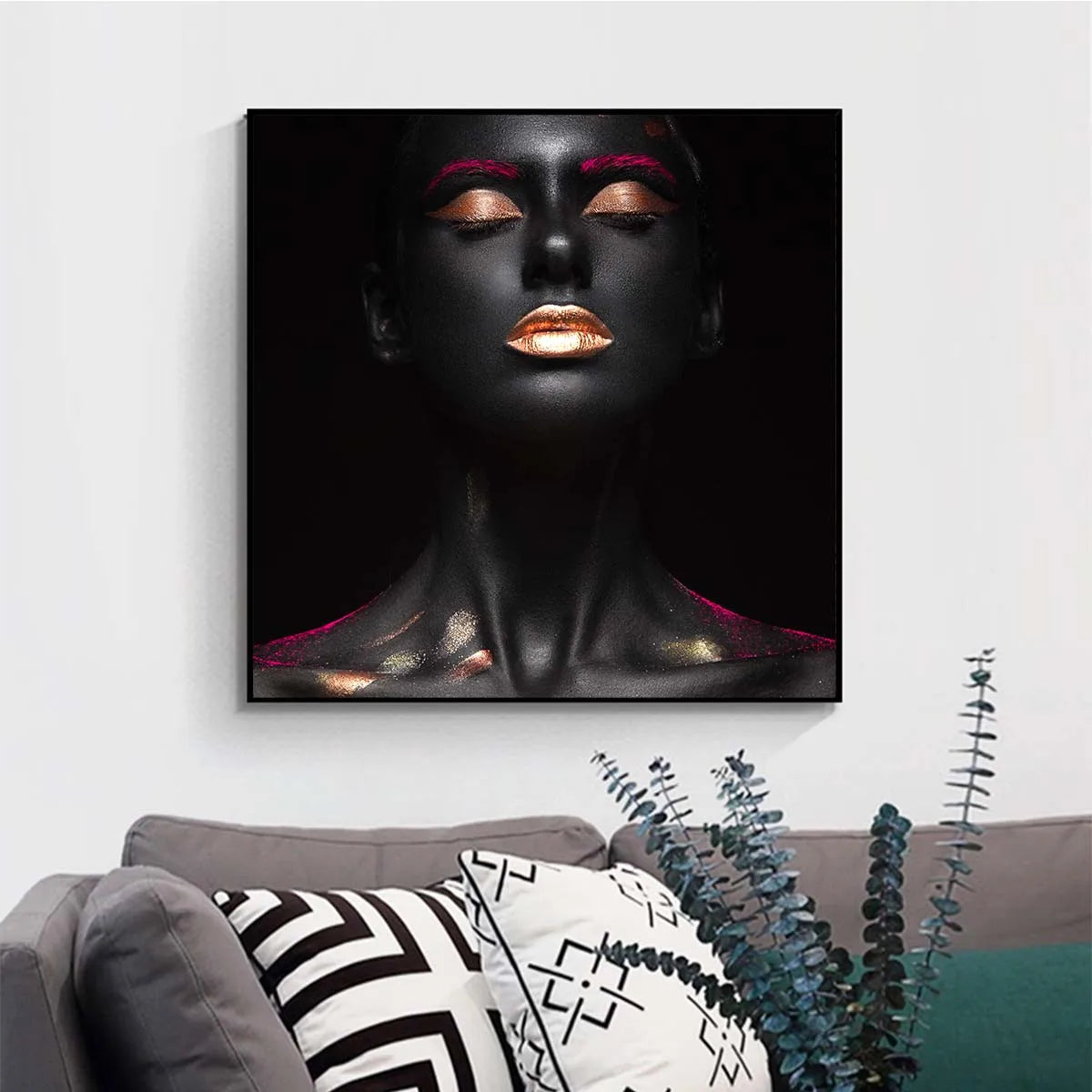 Africa Art Hot Style Crowned Crane Painting by Numbers on Canvas Two Flamingos Wall Pictures Abstract Painting Ostrich