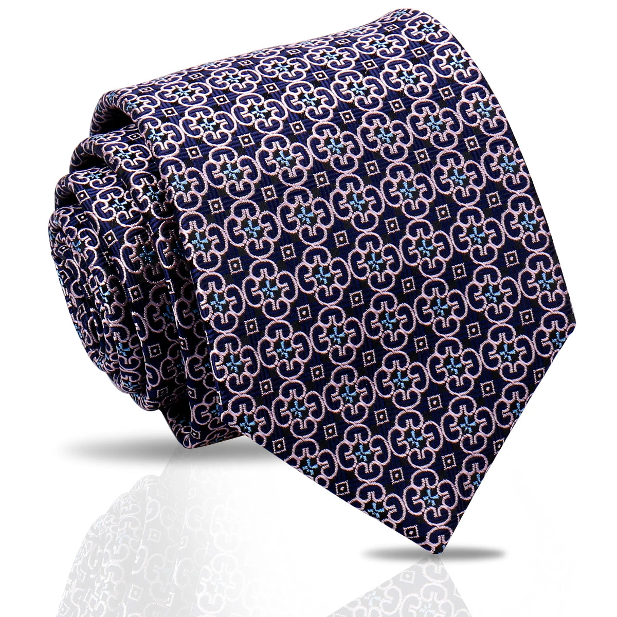 Popular Paisley Men's Luxury Ties Custom Microfiber Neck Tie for Men Business Wedding