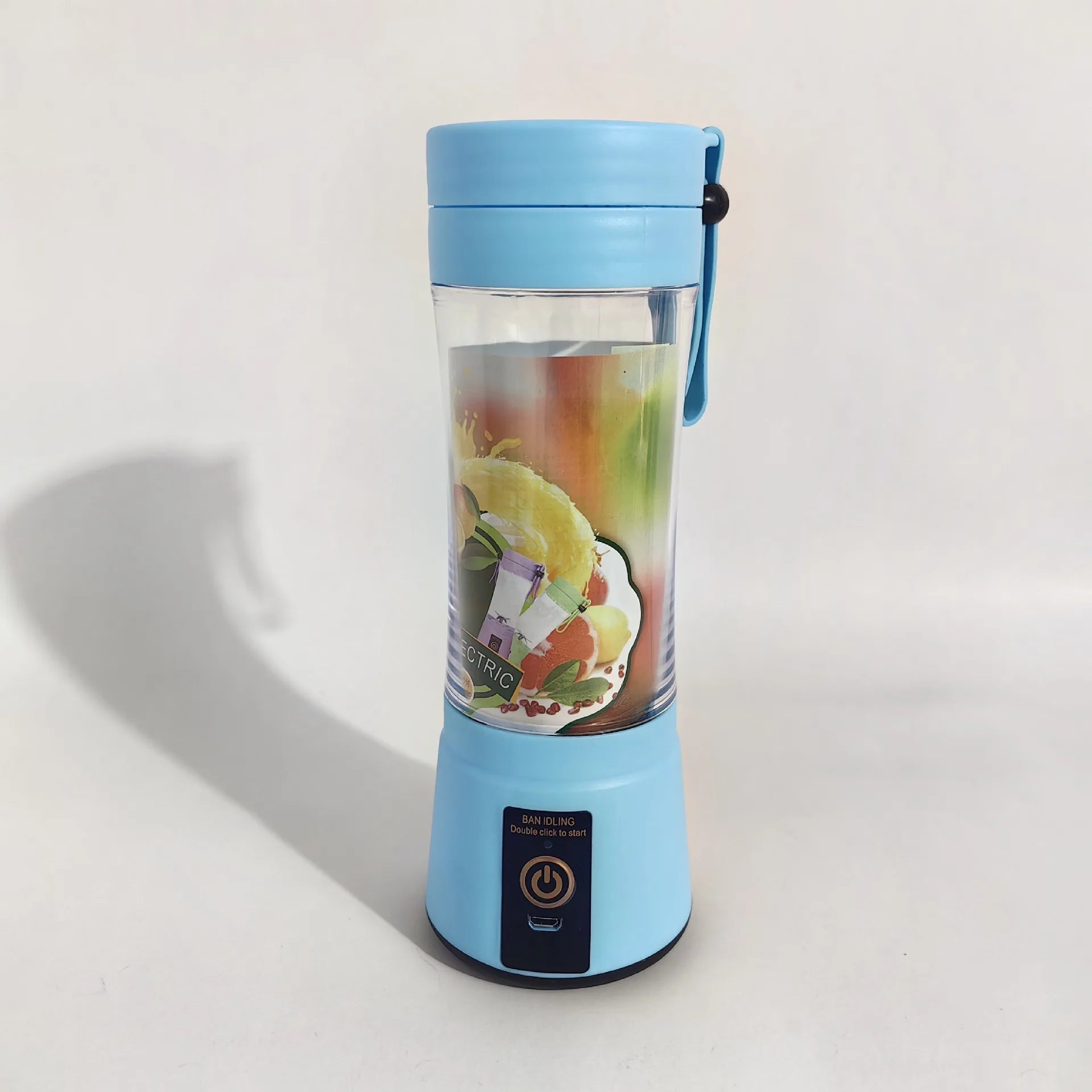 2024 Personal Electric Mini Ice Bottle Blender Home Usb 6 Blades Juicer Cup Machine Portable Fruit Juice Blenders Plastic