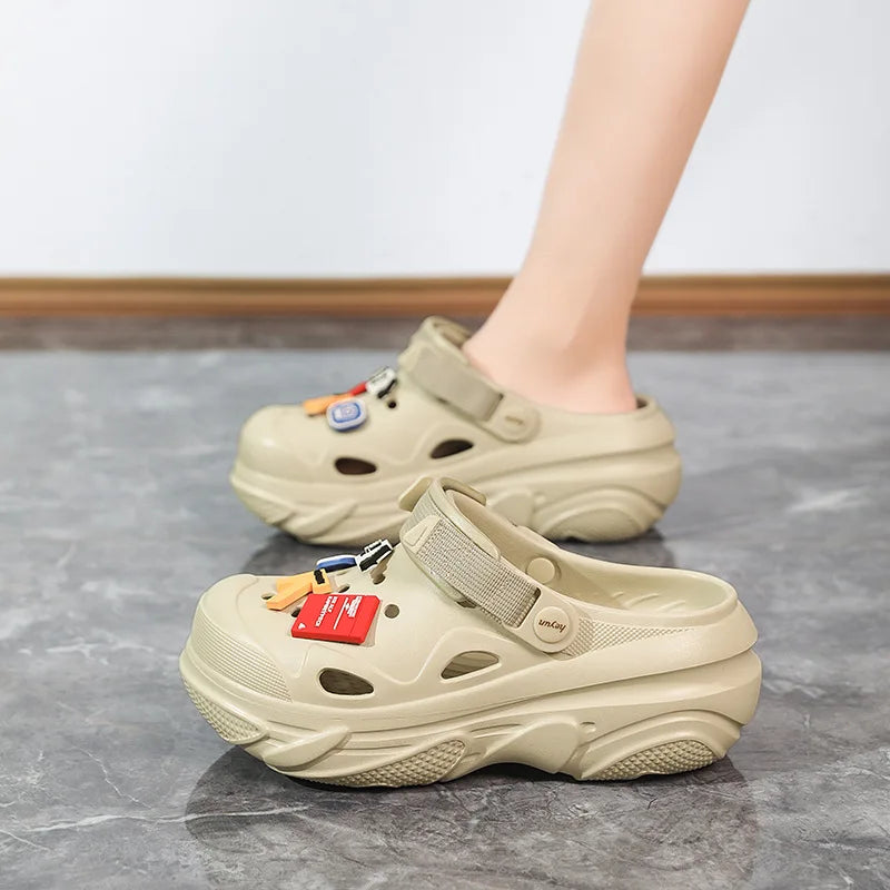 Summer Outdoor Beach Casual Sandals, Lightweight and Breathable Household Shoes, Anti Slip and Breathable Fishing Slippers