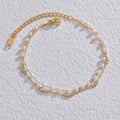 Romantic Imitation Pearls Wedding Bracelets Double Layers Stainless Steel Women Star Charms Engagement Jewelry Girlfriend Gifts