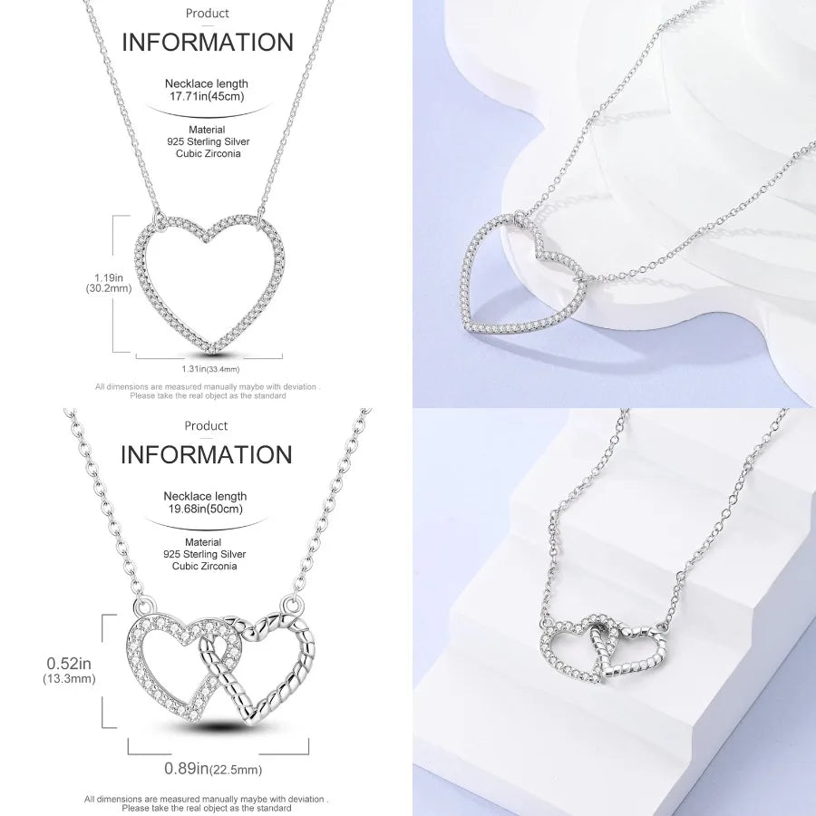 Butterfly Necklace 925 Sterling Silver Original Dragonfly Luminous Firefly Zircon Pendant Chain Link For Women Fine Jewelry Gift