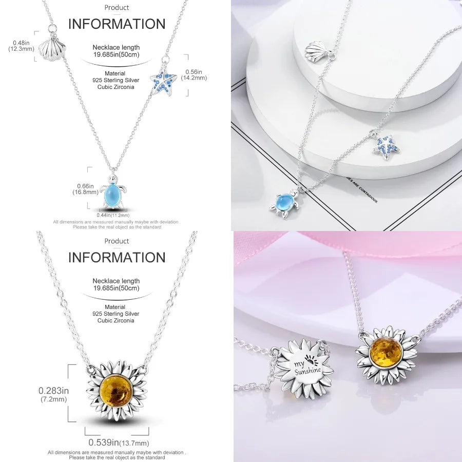 Butterfly Necklace 925 Sterling Silver Original Dragonfly Luminous Firefly Zircon Pendant Chain Link For Women Fine Jewelry Gift
