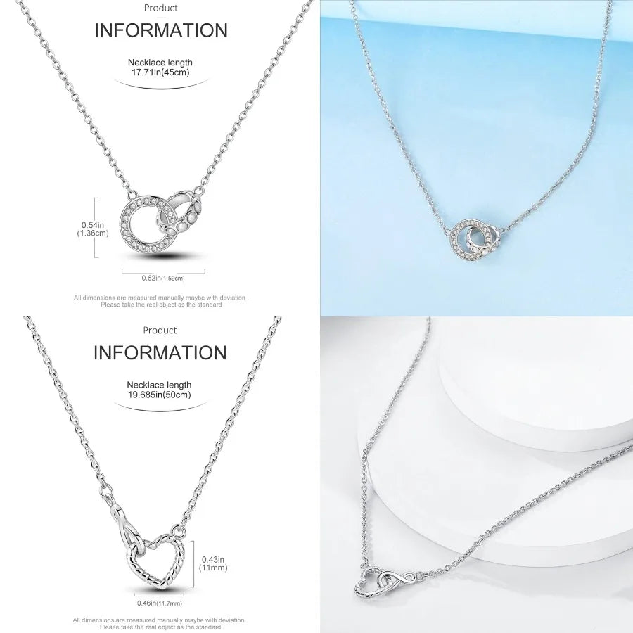 Butterfly Necklace 925 Sterling Silver Original Dragonfly Luminous Firefly Zircon Pendant Chain Link For Women Fine Jewelry Gift