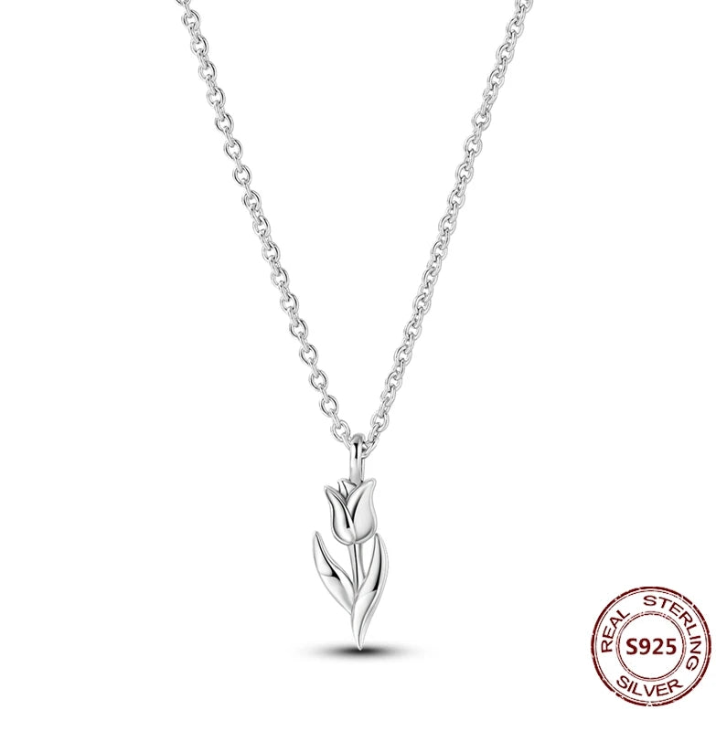 Butterfly Necklace 925 Sterling Silver Original Dragonfly Luminous Firefly Zircon Pendant Chain Link For Women Fine Jewelry Gift