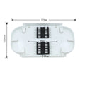 Splice Tray for Joint Box, Fiber Optics Cassettes, Splice Plate, FTTH, 24 Core, 12Pcs