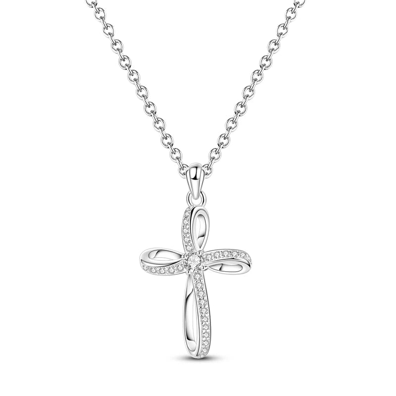 Butterfly Necklace 925 Sterling Silver Original Dragonfly Luminous Firefly Zircon Pendant Chain Link For Women Fine Jewelry Gift